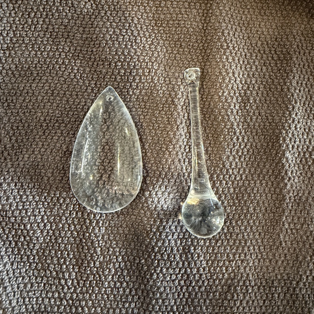 20 piece Pottery barn Clarissa chandelier crystal replacements